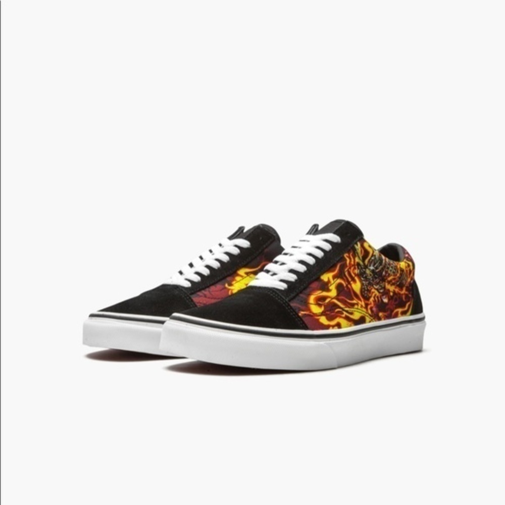 Vans Old Skool Samurai Rising Black Sneaker Skate Shoe - Picture 10 of 10